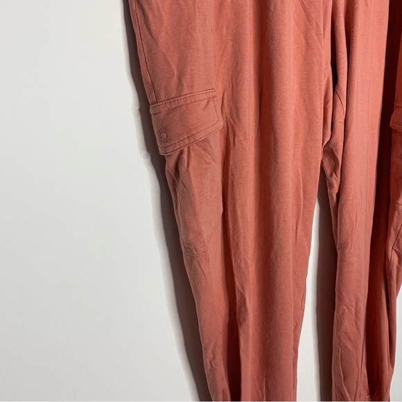 Anybody Cozy Knit Cargo Jogger Pants 3X Salmon Pink - Picture 6 of 7